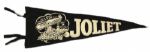 1950s circa Joliet Prison 402 Full Size 26" Pennant