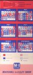 1963 Milwaukee Braves Marshall & Ilsley Bank Pocket Schedule