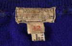 1930's Washington & Jefferson College Game Worn Football Jersey (MEARS LOA)