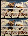 1940's Jack Dempsy World Heavyweight Champion Signed Postcard - Lot of 2 (JSA)