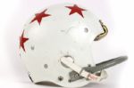 1974 Riddell Chicago Charities College All-Star Singlebar Game Helmet size 7 1/2