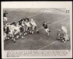 1961 Paul Hornung Bart Starr Green Bay Packers Original 8" x 10" Photo