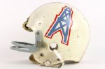 1975 Houston Oilers Game Worn Suspension Helmet - First Year in New Style (MEARS LOA)