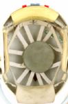 1975 Houston Oilers Game Worn Suspension Helmet - First Year in New Style (MEARS LOA)
