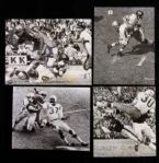 1963-64 Chicago Bears Original Photography Collection - Lot of 10 w/ Mike Ditka, Bennie McRae & More