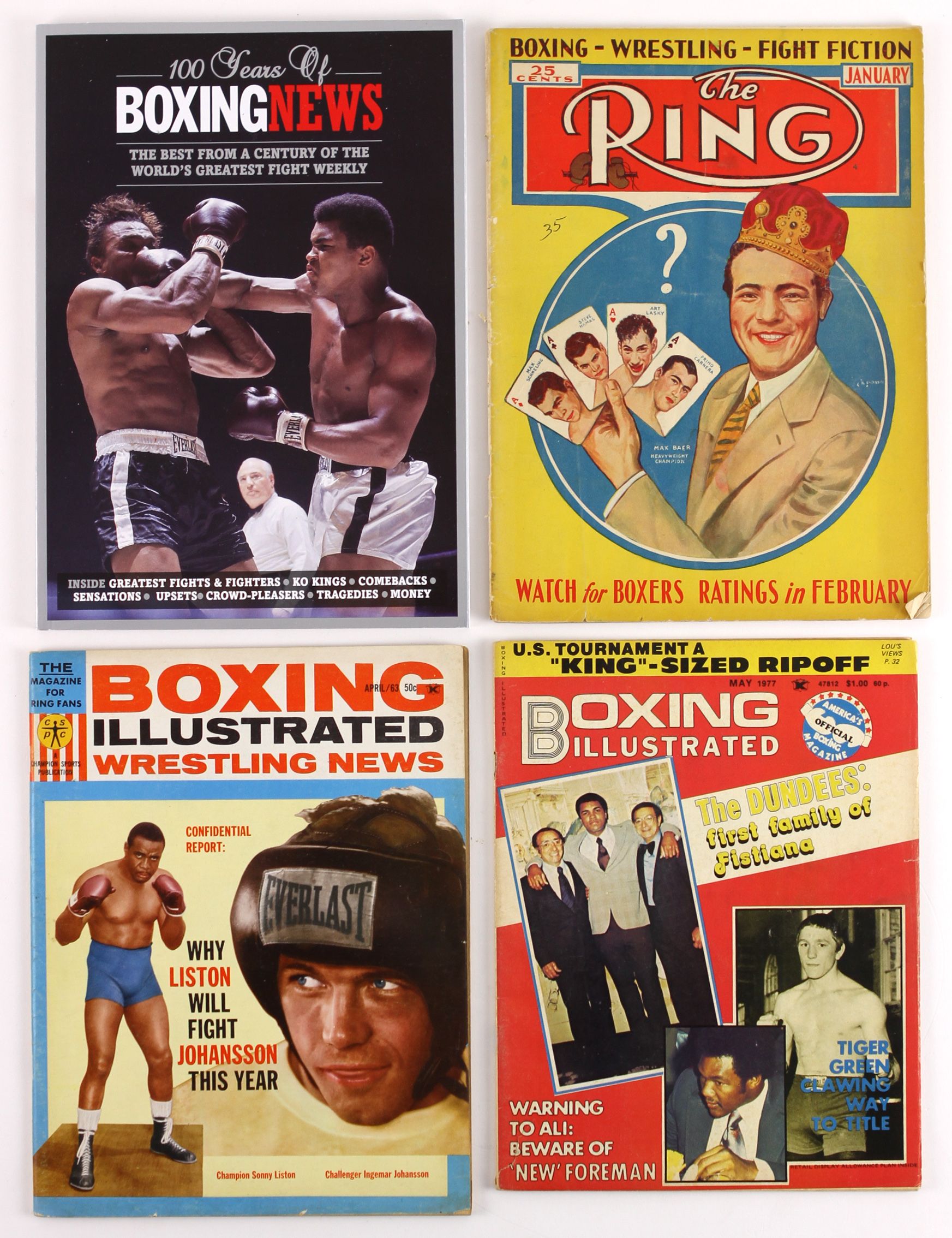 Lot Detail - 1930s-2009 Lot of 6,200 Boxing Magazines Ring Sports Illustrated Post Boxing Digest