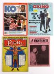 1930s-2009 Lot of 6,200 Boxing Magazines Ring Sports Illustrated Post Boxing Digest