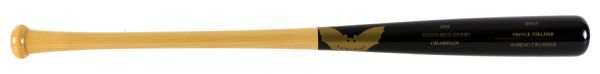 2009 Prince Fielder Milwaukee Brewers Home Run Derby Champion Sam Bat & MIB Home Run Derby Gold Baseball