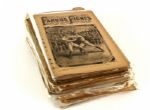 1900s (early) Shureys One Penny Edition Famous Fights Past & Present Edited by Harold Furniss - Lot of 100+
