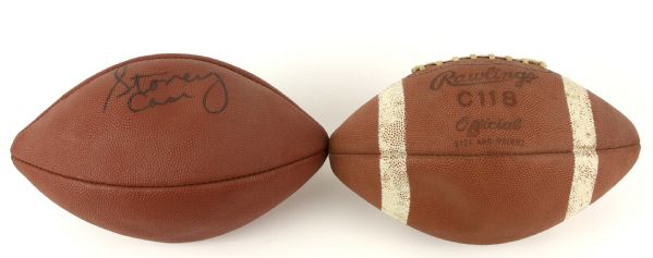 1990s Signed Football Collection - Lot of 10 with Leroy Butler, Tamarick Vanover & More