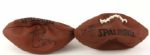 1990's Signed Football Collection - Lot of 10 with Leroy Butler, Tamarick Vanover & More