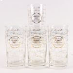 1957 Milwaukee Braves World Champions Drinking Glass - Lot of 4