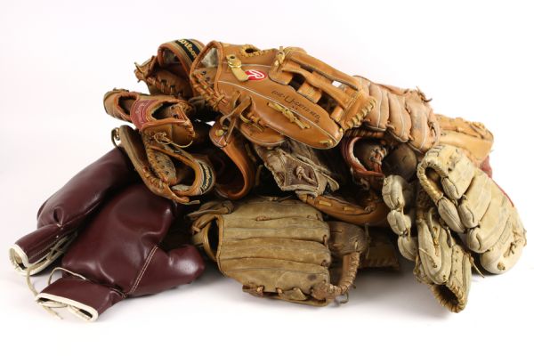 1940s-90s Player Endorsed Store Model Fielders Glove Collection - Lot of 55 w/ Nolan Ryan, Roy Campanella, Fernando Valenzuela & More