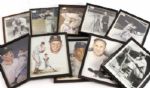 1920s circa-1990s Autographed Matted Bill Dickey Bradshaw "Night Train" Lane "Bulldog" Turner Joe Greene Dempsey Lot of 39 (JSA) 