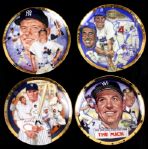 1990s Hamilton Collection & Delphi Originals Commemorative Baseball Plate Collection - Lot of 11