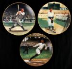1990's Hamilton Collection & Delphi Originals Commemorative Baseball Plate Collection - Lot of 11
