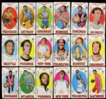 1969-70 Topps Basketball Cards West Havlicek Cunningham Lucas Adelman Lot of 102