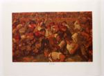 1969 History of College Football Chevrolet Sports Art Arnold Friberg 22" x 30" Canvas Print Collection - Lot of 4
