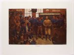 1969 History of College Football Chevrolet Sports Art Arnold Friberg 22 x 30 Canvas Print Collection - Lot of 4