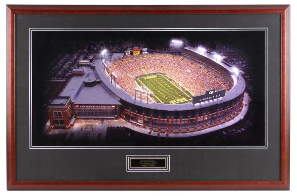 1960s-90s Green Bay Packers Framed Collection - Lot of 11