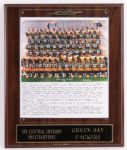 1960's-90's Green Bay Packers Framed Collection - Lot of 11