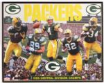 1960's-90's Green Bay Packers Framed Collection - Lot of 11