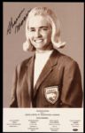 1970s Sharron Moran LPGA Signed Lincoln-Mercury Sports Panel 5" x 8" Photocard (MEARS LOA)