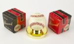 1960s circa Harwood Official Baseballs - Lot of Two 
