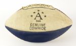 1979 Harry Schuh Oakland Raiders Signed Football (JSA)