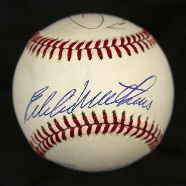 1984-94 Pete Rose Duke Snider Frank Robinson Harmon Killebrew Eddie Mathews Signed OAL Baseball (JSA)