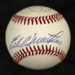 1984-94 Pete Rose Duke Snider Frank Robinson Harmon Killebrew Eddie Mathews Signed OAL Baseball (JSA)