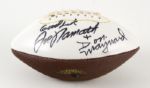 1965-72 New York Jets Joe Namath Don Maynard Signed Footballs - Lot of Two(JSA)