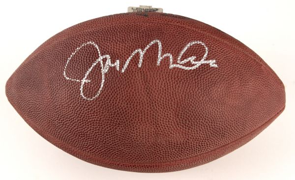1979-92 Joe Montana San Francisco 49ers Signed NFL Football (JSA)