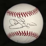 2000-13 Dwight Gooden Edgardo Alfonzo John Franco New York Mets Signed OML Selig Baseball (JSA)