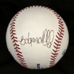 2000-13 Dwight Gooden Edgardo Alfonzo John Franco New York Mets Signed OML Selig Baseball (JSA)