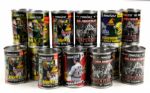1997-98 Pinnacle Inside Unopened Card Cans - Lot of 17 w/ Brett Favre, Green Bay Packers, Ice Bowl & More