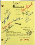 1997 Mad About You "The Birth" Multi Signed Script w/ 14 Signatures Including Helen Hunt, Bruce Willis, Estelle Getty & More (JSA)