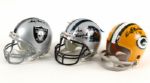 1951-1998 Walt Michaels Lou Michaels Greg Skrpenak Gary Zimmerman Mini Helmets Football - Lot of Four (JSA) 
