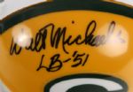 1951-1998 Walt Michaels Lou Michaels Greg Skrpenak Gary Zimmerman Mini Helmets Football - Lot of Four (JSA) 