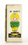 1967 Minnesota Vikings Gold Round Base Nodder w/ Original Box