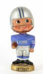 1960s circa Detroit Lions My Favorite Mascot Team in Motion Vintage 7" Nodder w/ Original Box