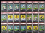 1934 Goudey Lot of 145 PSA Graded Cards