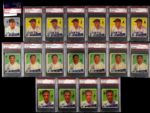 1934 Goudey Lot of 145 PSA Graded Cards