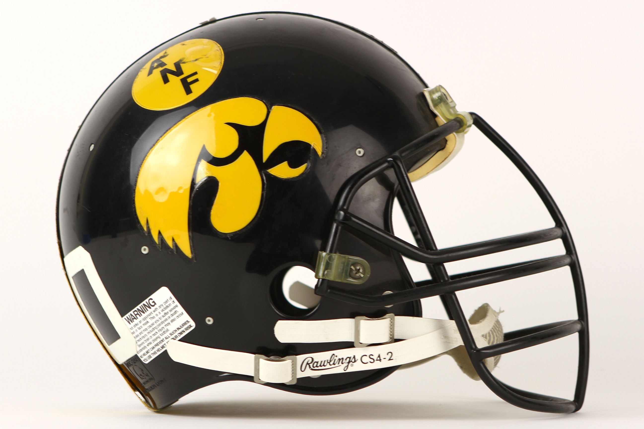 Iowa football helmet shop sticker