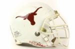 1980's circa Texas Longhorns #60 Game Worn Football Helmet (MEARS LOA)