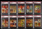 1935 Goudey 4-in-1 Near Set (30 of 36) All PSA Graded Babe Ruth's Last Card Ott Greenberg Foxx Terry