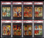 1935 Goudey 4-in-1 Near Set (30 of 36) All PSA Graded Babe Ruth's Last Card Ott Greenberg Foxx Terry