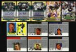 1992-2004 Autographed Football Card Lot Pro Line Upper Deck Pro Set Novacek Rathman Guy Doleman