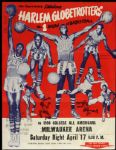 1954 Harlem Globetrotters vs College All-Americans Order Form Milwaukee Arena