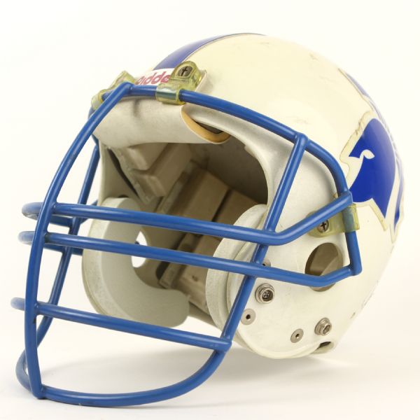 1980s circa Case Western Reserve Spartans Game Worn Football Helmet (MEARS LOA)